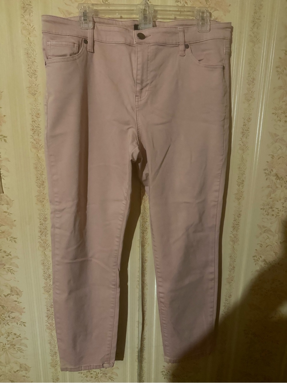 Buffalo David Bitton Pale Pink Skinny Jeans
